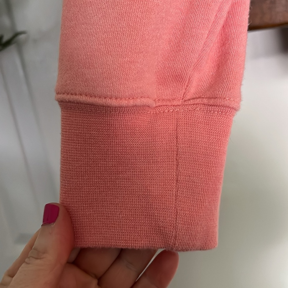 THE NORTH FACE Women’s Peach Color Pullover Sweatshirt Hoodie, Sz Medium, GUC. - Picture 7 of 10